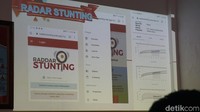 Tak hanya itu, Puskesmas Sempu juga membuat aplikasi web khusus untuk mendata dan screening stunting. Salah satu intervensi untuk menurunkan angka stunting di Jawa Timur. (Foto: Frieda Isyana Putri/detikHealth)