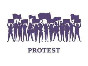 Demo Dugaan Korupsi Damkar di Balai Kota Depok Dibubarkan Satpol PP