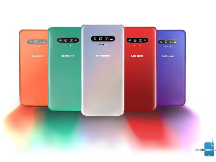 Bocoran tampang Galaxy S11. Foto: Phone Arena Bocoran tampang Galaxy S11. Foto: Phone Arena