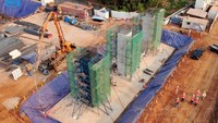 Proyek ini ditargetkan akan selesai pada 2020 mendatang. Pool/PT Wijaya Karya.