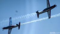 Pesan Menyentuh Selamat Lebaran Tim Aerobatik TNI AU Dari Langit RI