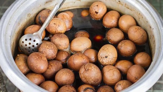 telur teh, teh pindang