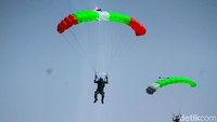 Beberapa yang disebut ikut terjun merupakan prajurit dari satuan elite seperti Denjaka, Kopassus, dan Paskhas.