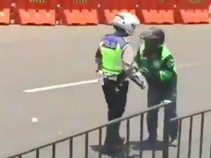 Polantas Tendang Ojol di Bogor, Kapolres: Masing-masing Sadar Salahnya