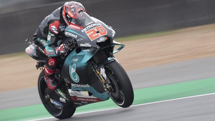 Pebalap Petronas Yamaha SRT, Fabio Quartararo, dinyatakan fit usai crash. (Foto: Mirco Lazzari gp/Getty Images)