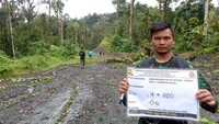 Diperlukan bantuan dari Tentara Nasional Indonesia (TNI) agar pembangunan jalan Trans Papua senantiasa aman dan lancar.Foto: Dok. Ditjen Bina Marga Kementerian PUPR