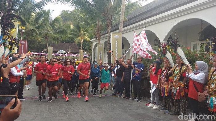 Borobudur Marathon digelar 17 November 2019. (Foto: Eko Susanto/detikSport) Borobudur Marathon digelar 17 November 2019. (Foto: Eko Susanto/detikSport)