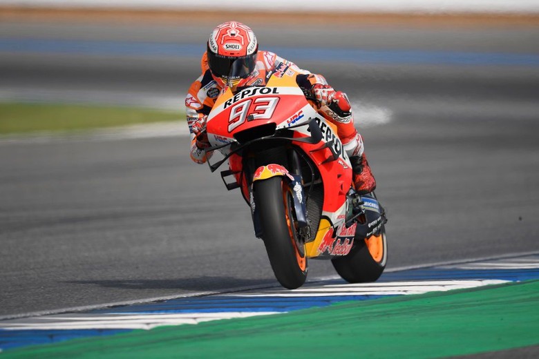 Marc Marquez juara dunia MotoGP 2019. Foto: Mirco Lazzari gp/Getty Images Marc Marquez juara dunia MotoGP 2019. Foto: Mirco Lazzari gp/Getty Images