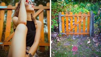 Atau bisa juga di pintu. Foto: Brightside
