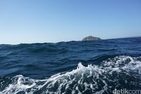 Gelombang yang sejajar dengan perahu kami (Afif Farhan/detikcom)