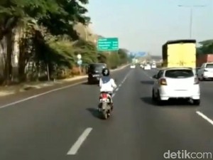 Ini Lho Alasan Emak-emak Terobos Jalan Tol Gunungsari Surabaya