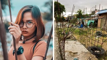 Berbekal kreativitas, lokasi di besi bekas bangunan pun bisa menarik. Foto: Brightside