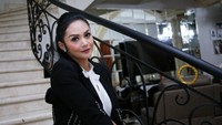 Krisdayanti buka suara soal dirinya yang kini terpilih sebagai anggota DPR RI. (Hanif/detikcom)
