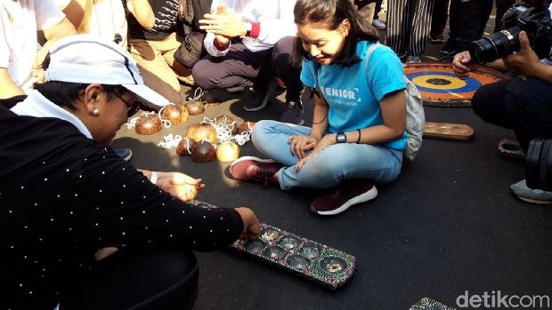 Sosialisasi Pekan Kebudayaan Nasional, Mendikbud Main Gasing di CFD