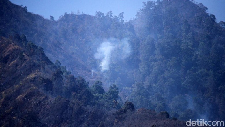 Polda Jabar Selidiki Penyebab Kebakaran Hutan di Gunung Malabar Polda Jabar Selidiki Penyebab Kebakaran Hutan di Gunung Malabar