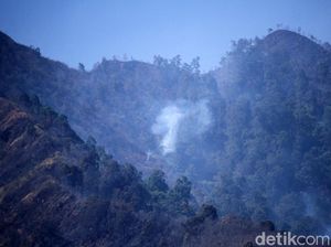 Polda Jabar Selidiki Penyebab Kebakaran Hutan di Gunung Malabar