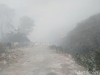 Potret Asap dari TPA Putri Cempo Solo yang Buat Warga Mengungsi