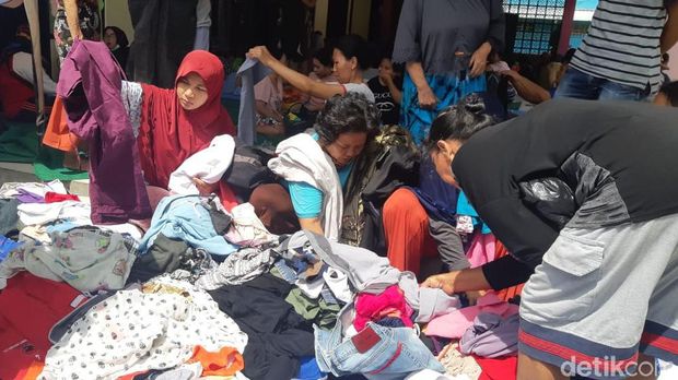 383 Warga Korban Kebakaran Taman Sari Mengungsi di 3 Posko