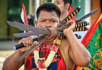Bikin Ngilu, Begini Festival Vegetarian di Phuket