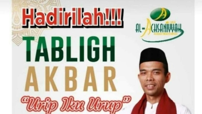 Tablig Akbar Ustaz Abdul Somad di Kudus Besok Dibatalkan Tablig Akbar Ustaz Abdul Somad di Kudus Besok Dibatalkan