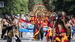 Keren! Kesenian Reog Ponorogo Pukau Warga di Myanmar