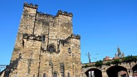 Inilah Newcastle Castle Keep, suatu kastil bersejarah dari abad ke-16 dan masih terawat dengan baik di Newcastle (iStock)