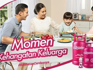 Pinky Menggemaskan, Tabung Gas Ini Jadi Teman Ibu yang Hobi Masak