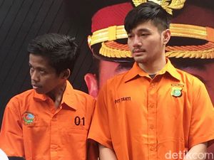 Mata Sembap Daffa di Polda Metro Jaya