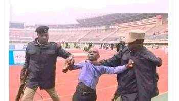 Penemu istilah Oles at the wheel ditangkap. Foto: Twitter