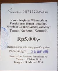 Ini Rincian Tiket Masuk ke Pulau Komodo
