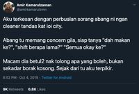 Belikan Roti untuk Tukang Sapu Jalan, Pria Ini Dibalas Senyum Tulus