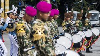 Genderang Suling Gita Jala Taruna tak kalah sukses menghibur dan memukau warga di Kota Yangon, Myanmar.