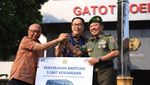 Mobil HiAce untuk RSPAD Gatot Soebroto