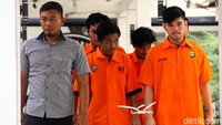 Daffa diamankan di kawasan Kebon Kacang, Jakarta Pusat.