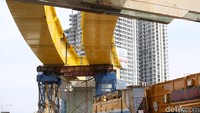 Proyek flyover itu ditargetkan rampung akhir 2019.