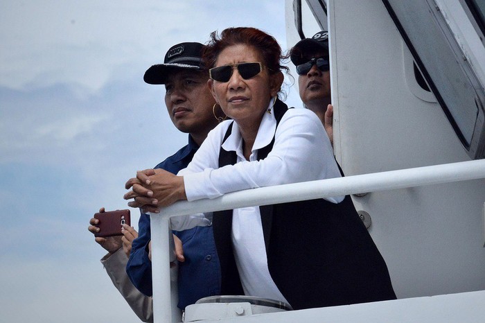 Susi Pudjiastuti. Foto: Istimewa/Kementerian Kelautan dan Perikanan Susi Pudjiastuti. Foto: Istimewa/Kementerian Kelautan dan Perikanan