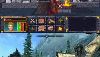 The Elder Scrolls: Arena (1994) vs The Elder Scrolls V: Skyrim (2011) Foto: pocket-lint