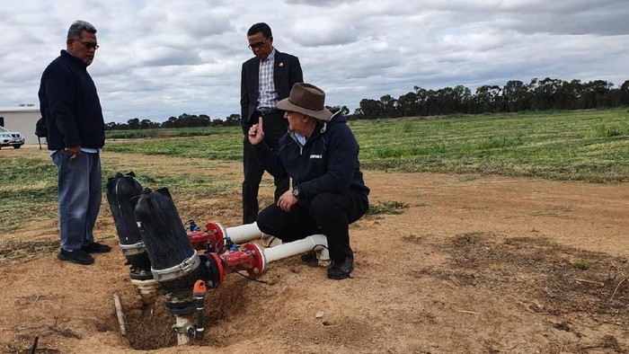Gubernur Sulsel Pelajari Manajemen Air Pertanian di Australia