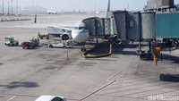 Bandara ini bisa didarati pesawat berbadan besar sekelas A380.