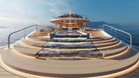 Tak hanya inovatif tetapi Aqua juga cantik dalam desainnya (Sinot Yacht Architecture & Design 2019/CNN)