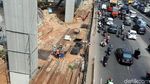 Penampakan Terkini Proyek LRT Cawang-Dukuh Atas