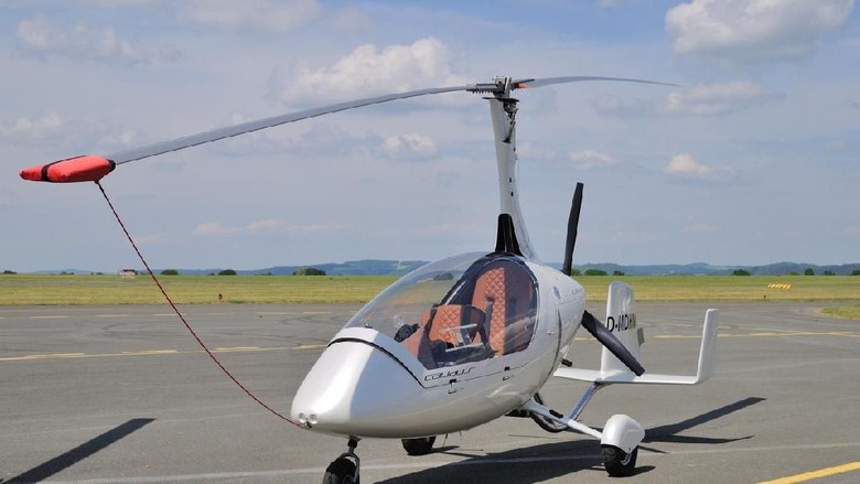 Foto: Ilustrasi gyrocopter (iStock) Foto: Ilustrasi gyrocopter (iStock)