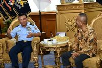 PWI Pusat Dan TNI AU Siap Jalin Kerja Sama