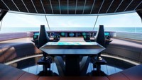 Superyacht Aqua akan memiliki fasilitas yang juga canggih. Mampu berlayar pada kecepatan tertinggi 17 knot, jangkauannya 3.750 mil laut (Sinot Yacht Architecture & Design 2019/CNN)