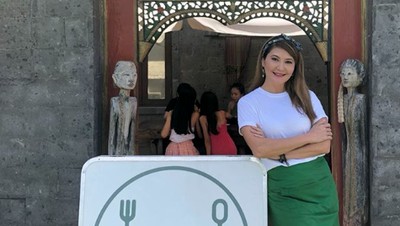 Tamara Bleszynski Kesal Warungnya Kena Imbas Fitnah Tak Percaya COVID-19