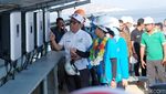 Penampakan PLTS yang Diresmikan Rini di Pulau Messa