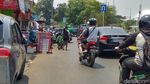 Potret Jalan Akses ke Stasiun Manggarai