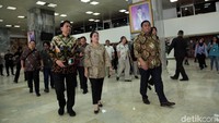 Ruangan pertama yang dicek adalah ruangan bagian upacara dan penyaluran delegasi.