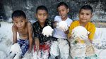 Potret Anak-anak Miangas yang Ceria dan Bersemangat