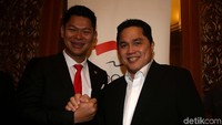 Pemilihan Okto-Warih sebagai ketua dan wakil ketua KOI dalam Kongres Pemilihan KOI yang berlangsung di Hotel Ritz Carlton, Mega Kuningan, Rabu (9/10/2019).
